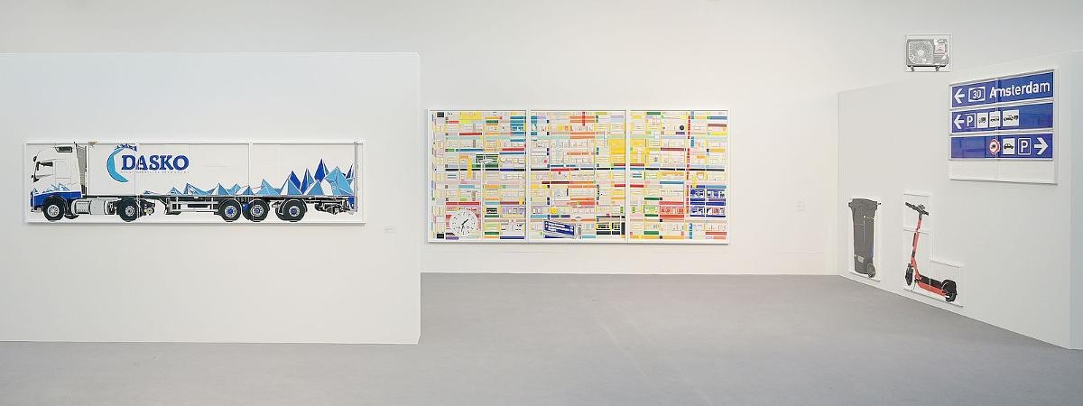 Marion Eichmann, Ausstellungsansicht "Marion Eichmann – The Paper Code, © Marion Eichmann, VG Bildkunst, Bonn 2026.