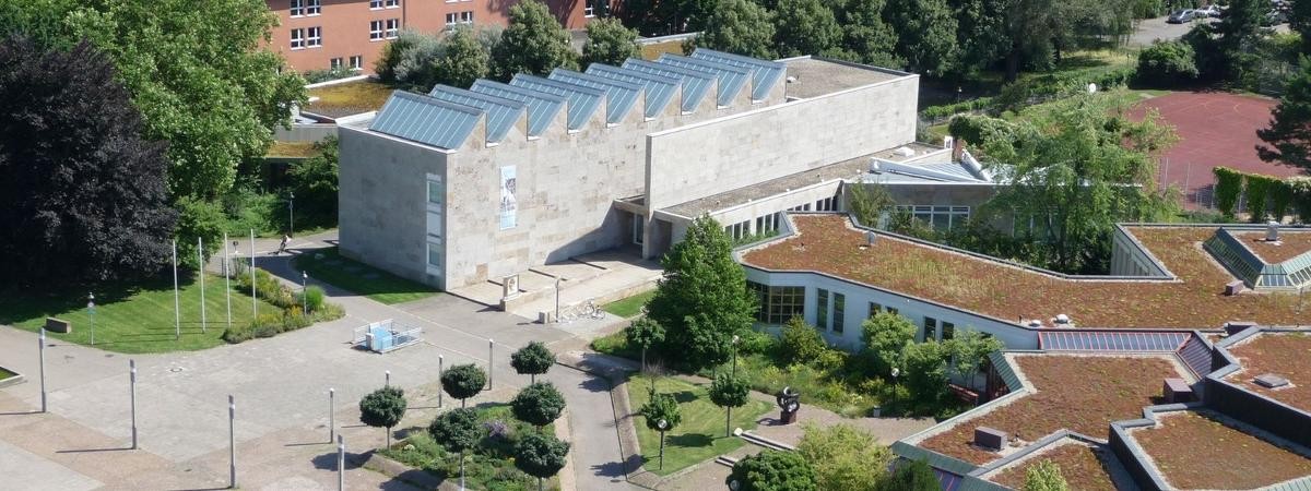 Das Museum im Kleihues-Bau neben dem Haus der Musik am Marktplatz. Foto: Ingo Kröner.