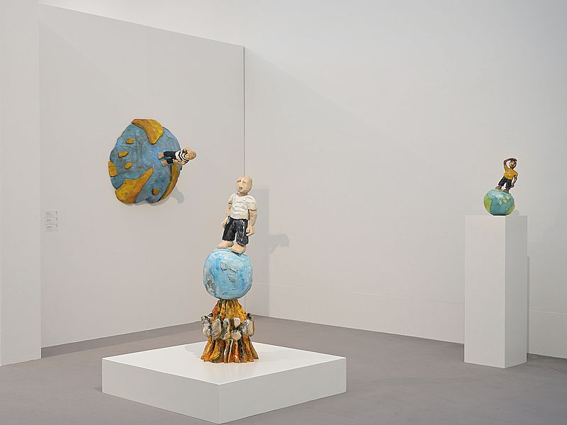 Ausstellungsanischt "Daniel Wagenblast", © Daniel Wagenblast, VG Bild-Kunst Bonn, 2025. Foto: Ingo Kröner.